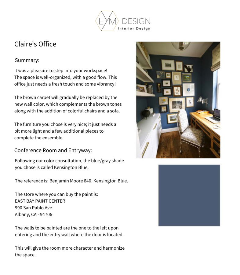 Claire's Office English Version Claire's Office English Version